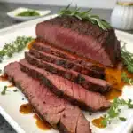 Juicy brisket sous vide with bark-like edges and a melt-in-your-mouth bite