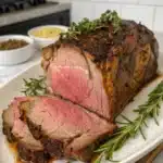 Sous vide standing rib roast