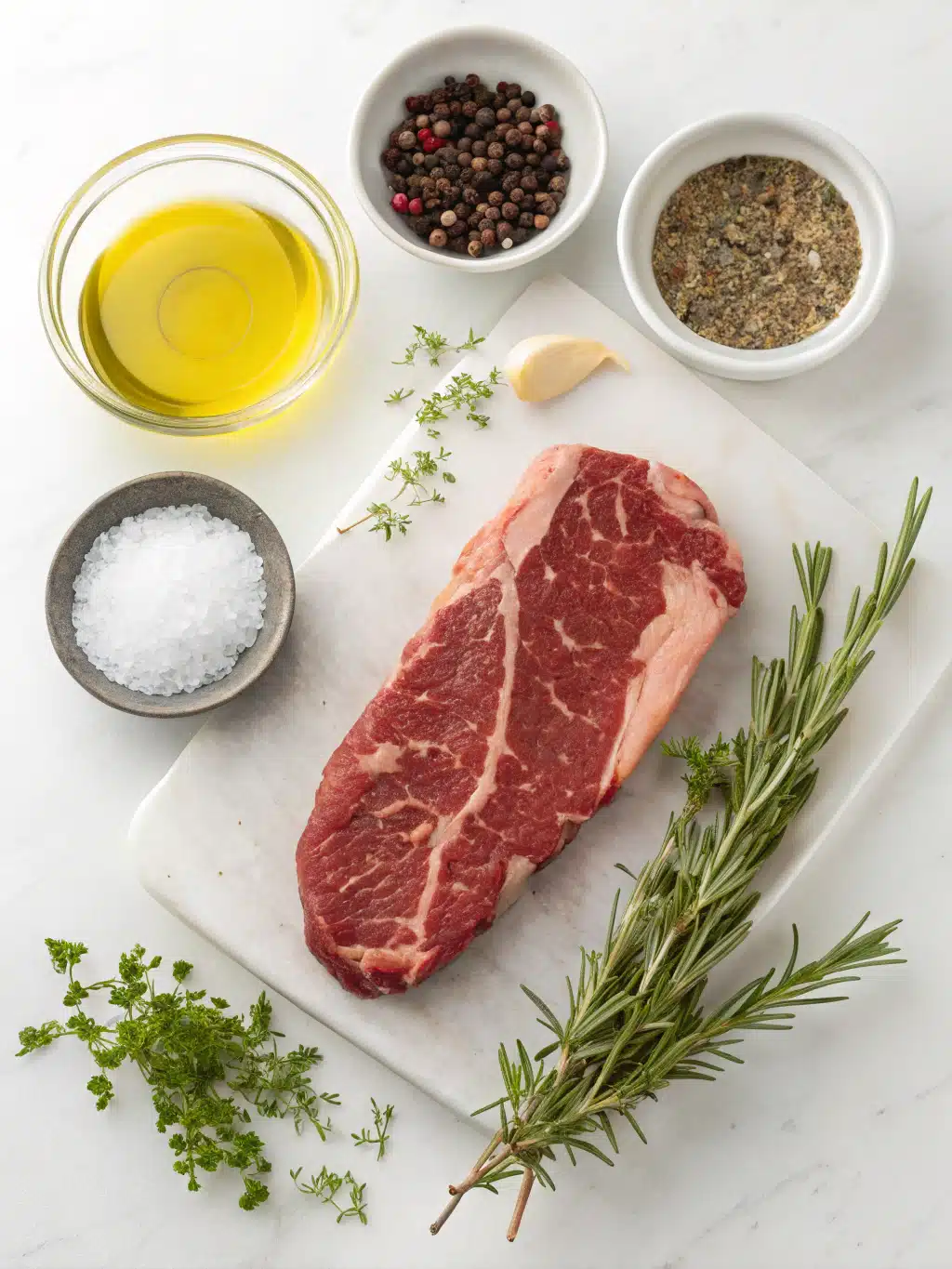 sous vide new york strip steak ingredients