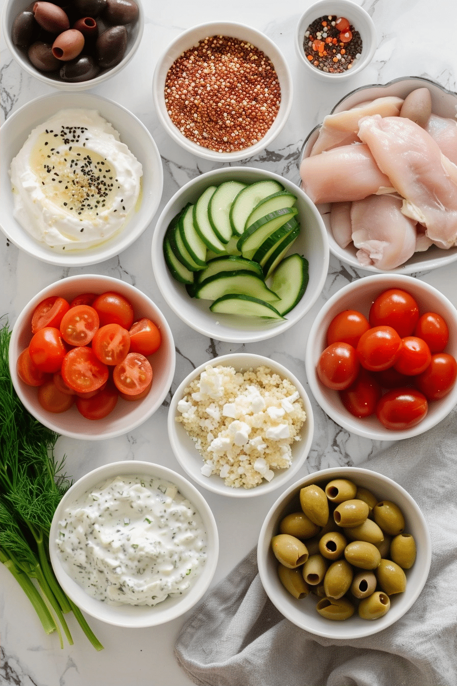 Greek Chicken Bowl: A Healthy Mediterranean Recipe 5 image 1785415339769
