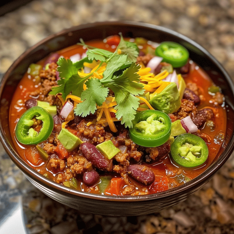 High Protein Chili: A Hearty and Healthy Turkey Recipe