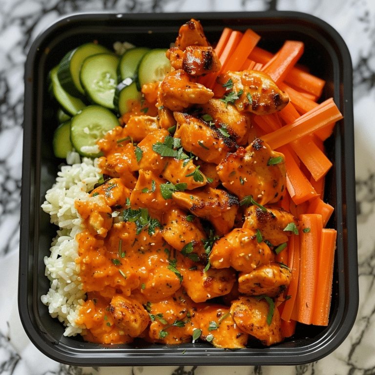 Buffalo Chicken Meal Prep Recipes for Healthy Lunches