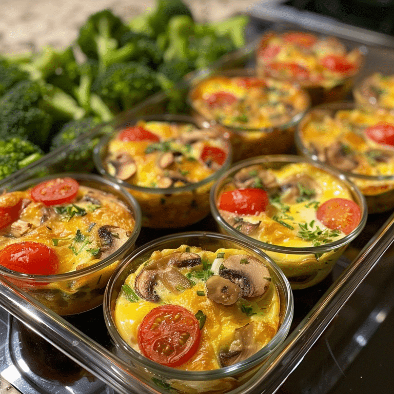 Egg Muffin Meal Prep: A High-Protein Breakfast Guide