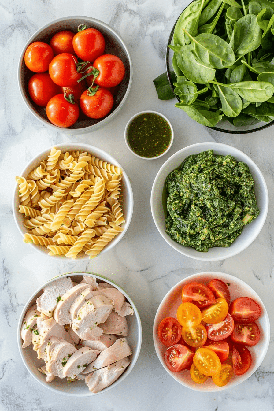 Protein Pasta Meal Prep: High-Protein Pesto Chicken Bowl 5 image 1785417065223