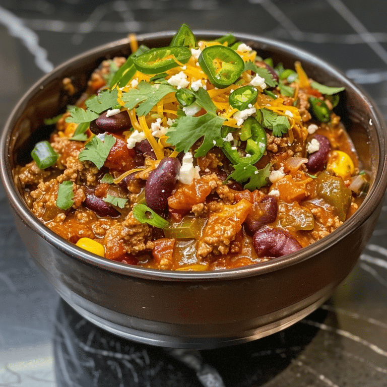 Turkey Chili Meal Prep: A Healthy High-Protein Recipe