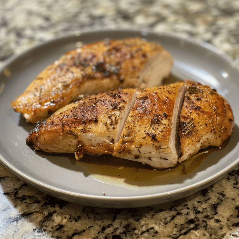 Air Fryer Garlic Chicken Breast Recipe