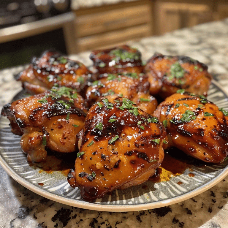 BBQ Chicken Thighs: The Ultimate Juicy Grilled Recipe