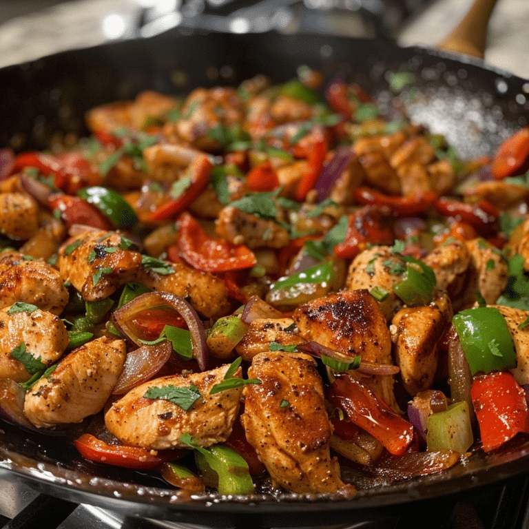 Cajun Chicken Skillet: A Quick One-Pan Dinner