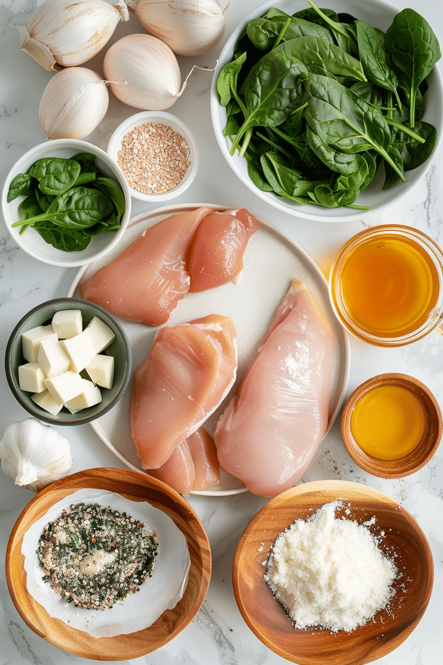 Chicken Spinach Skillet: A Creamy One-Pan Meal 5 image 1786050491286