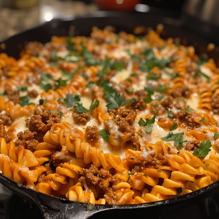 Ground Beef Cottage Cheese Pasta Recipe