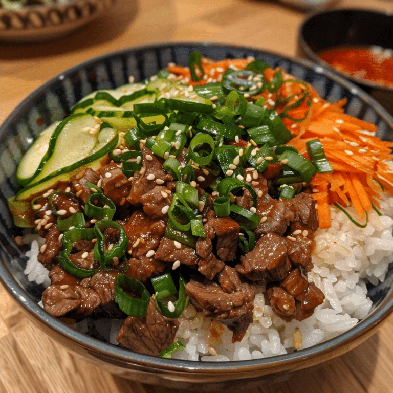 Korean Beef Bowls: A Savory Weeknight Dinner Guide