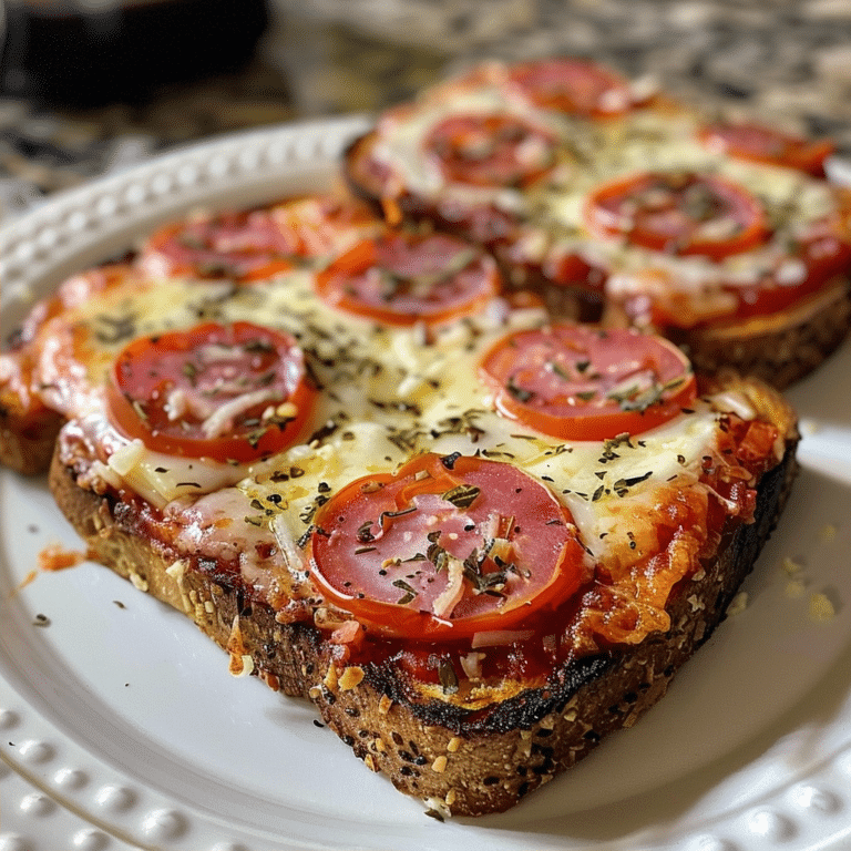 Cottage Cheese Pizza Toast: A High-Protein Quick Snack