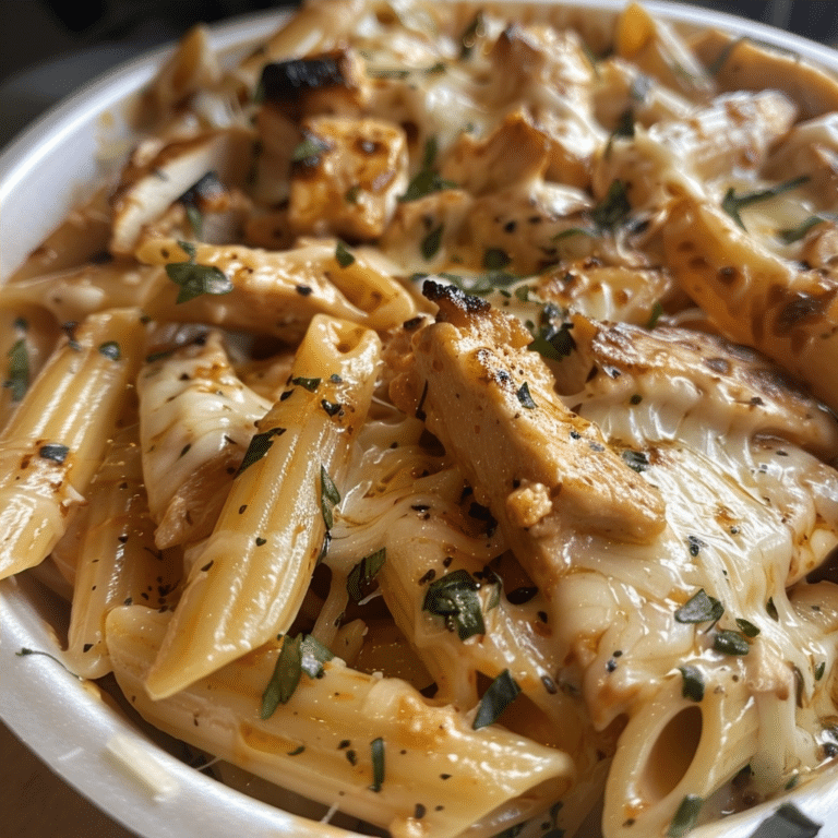 Cottage Cheese Chicken Pasta: A High-Protein Meal