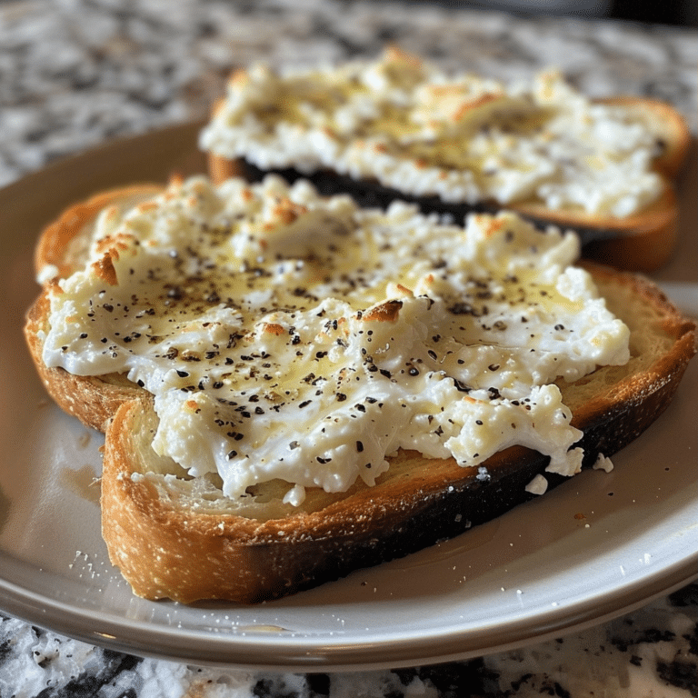 Air Fryer Cottage Cheese Toast: A High-Protein Delight