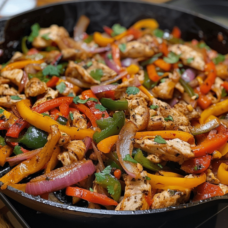 Air Fryer Chicken Fajitas: A Quick Family Dinner Guide