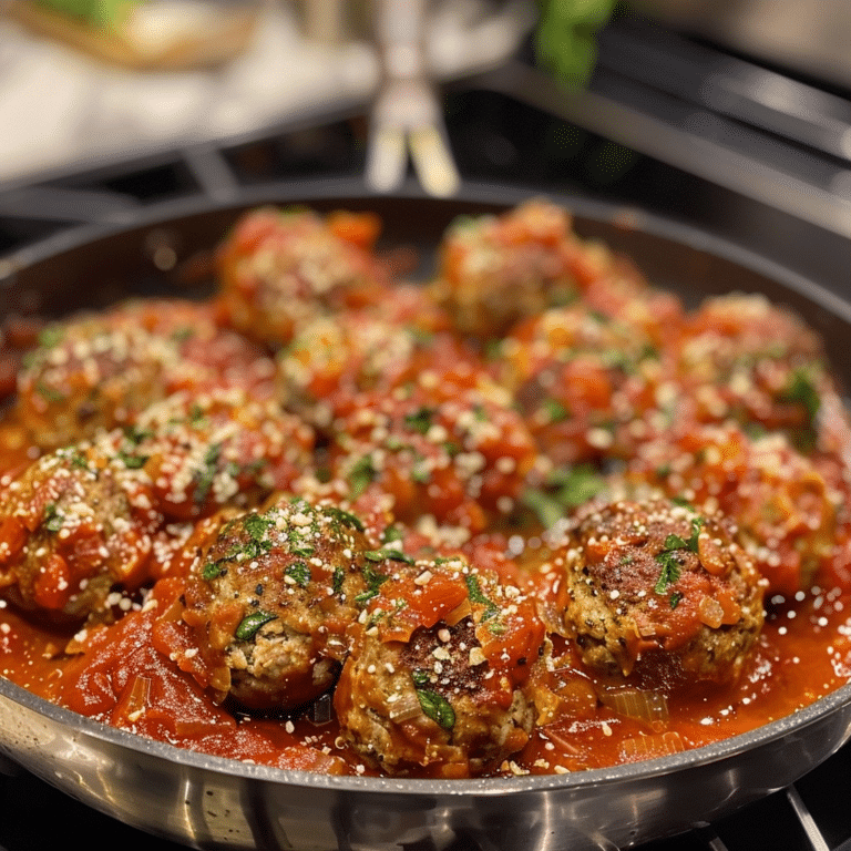 One Pan Turkey Meatballs with Zucchini and Peppers