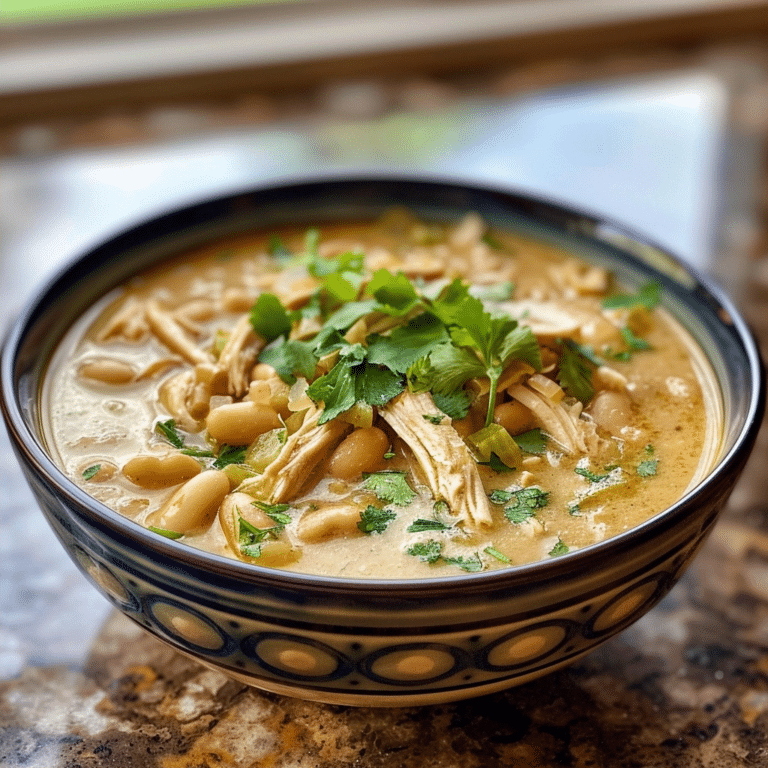 Slow Cooker White Chicken Chili: A Creamy Comfort Classic