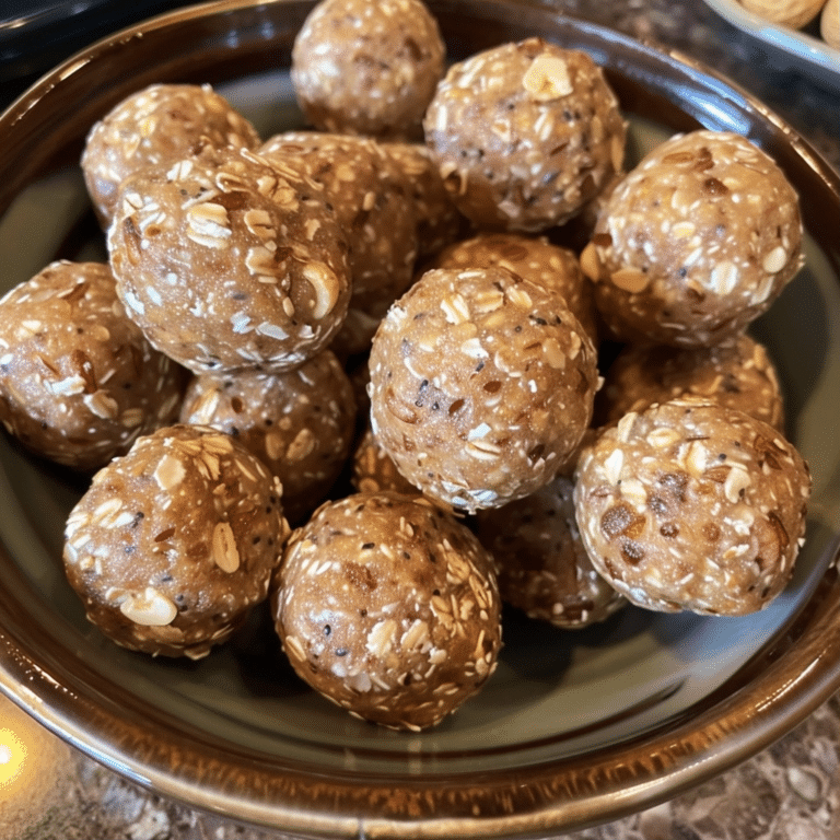 Peanut Butter Protein Balls: Easy No-Bake Recipe