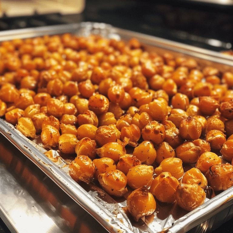 Roasted Chickpeas: A Crispy Healthy Snack Guide