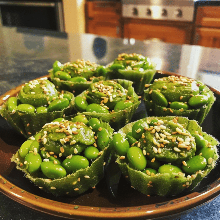 Edamame Snack Cups: The Ultimate Quick Healthy Appetizer