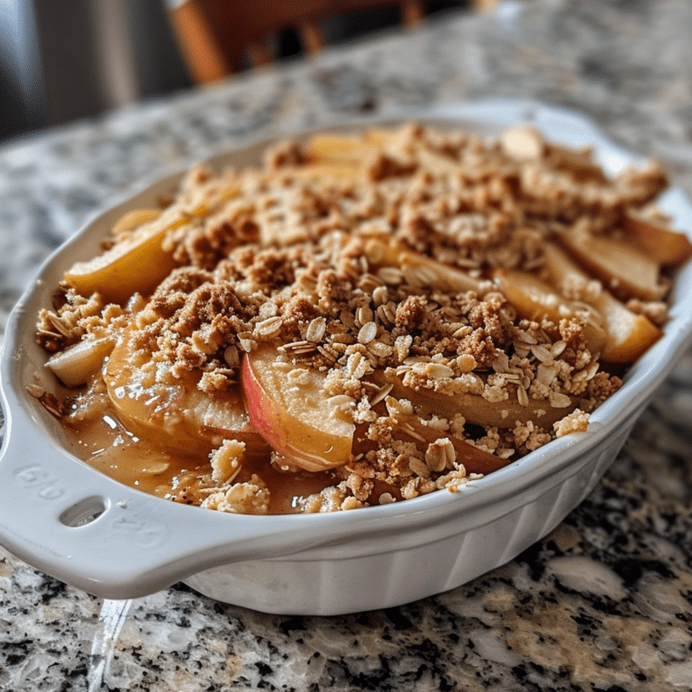 Protein Apple Crisp: A Healthy High-Protein Dessert