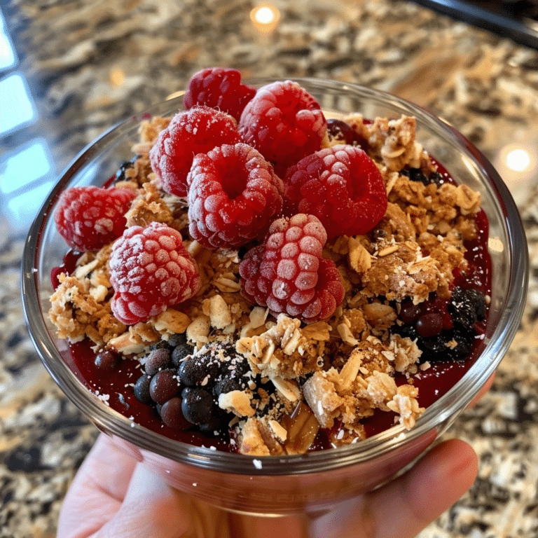 Berry Protein Crumble: A Healthy High-Protein Dessert