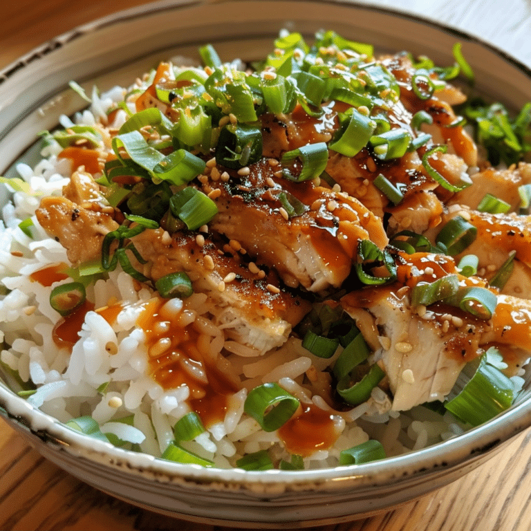 Budget Chicken Rice Bowls: A Quick Weeknight Staple