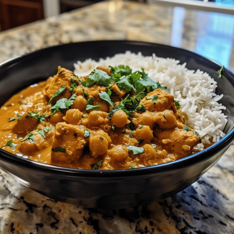 Chicken Chickpea Curry: A Hearty and Flavorful Recipe