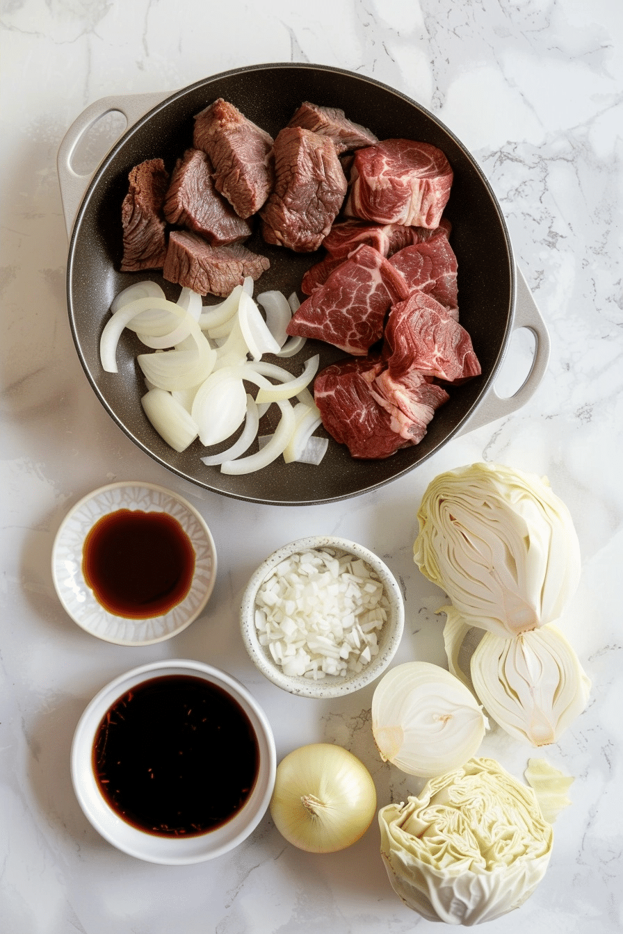 Beef Cabbage Skillet Recipe: A Savory Weeknight Staple 5 image 1786189042982