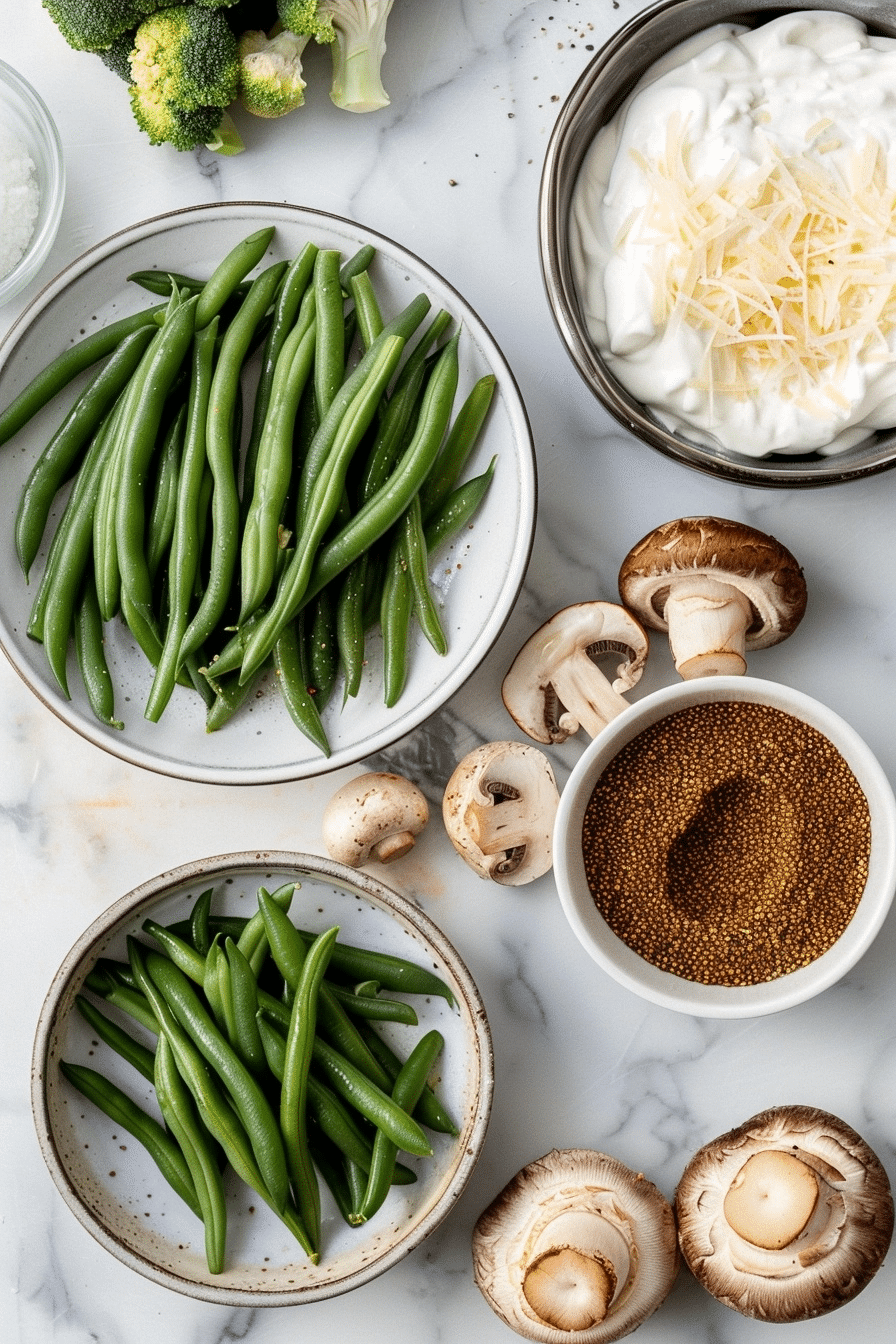 High Protein Green Bean Casserole for Healthy Holidays 5 image 1786189443853