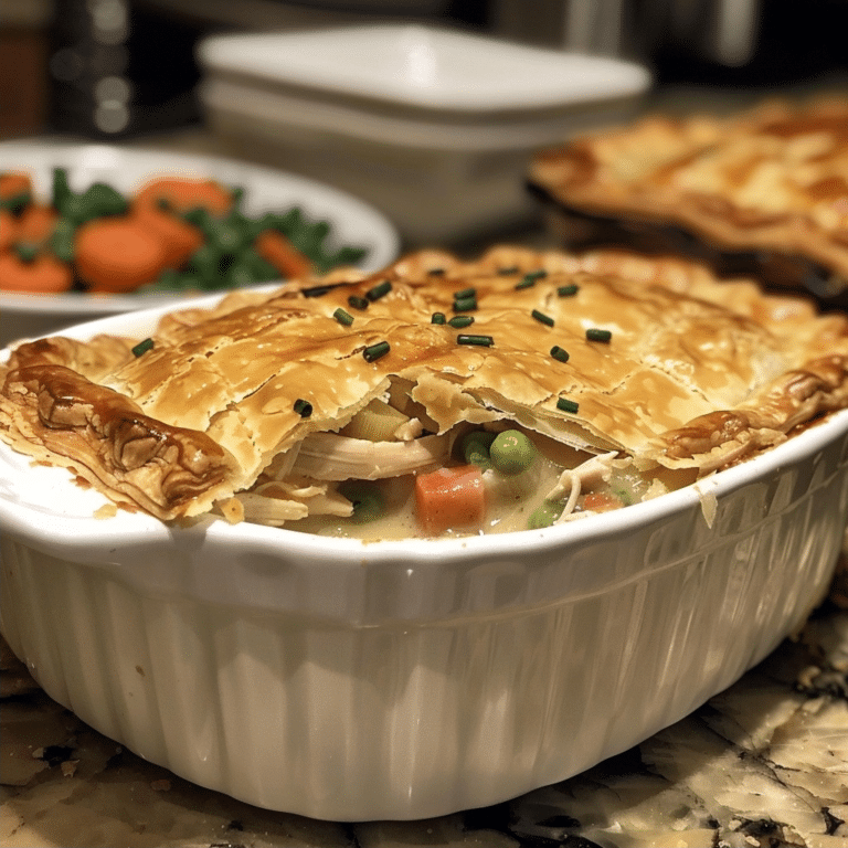 Healthy Chicken Pot Pie: A Nutrient-Dense Comfort Classic