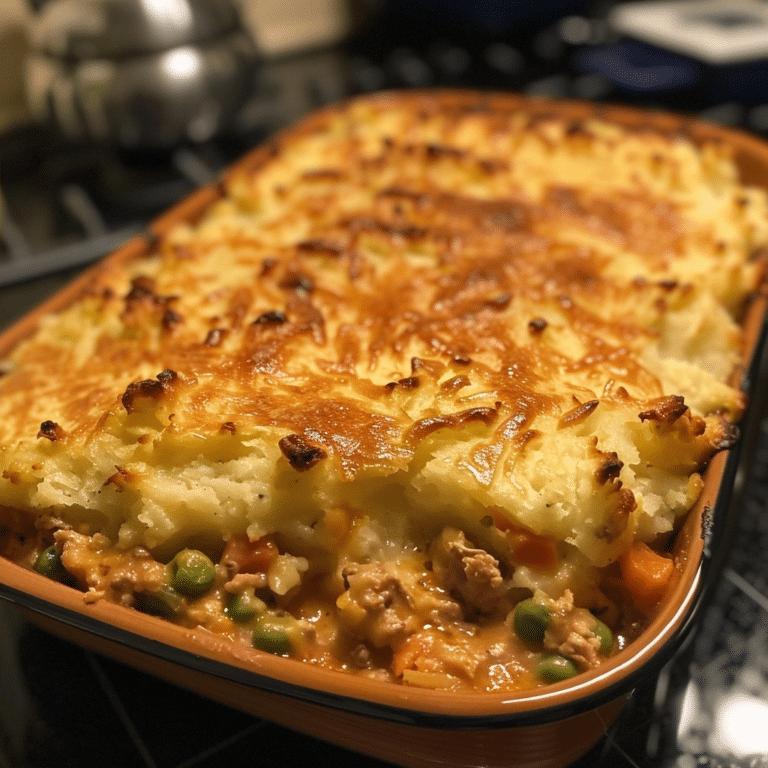 Turkey Shepherd's Pie: A Comforting Healthy Classic